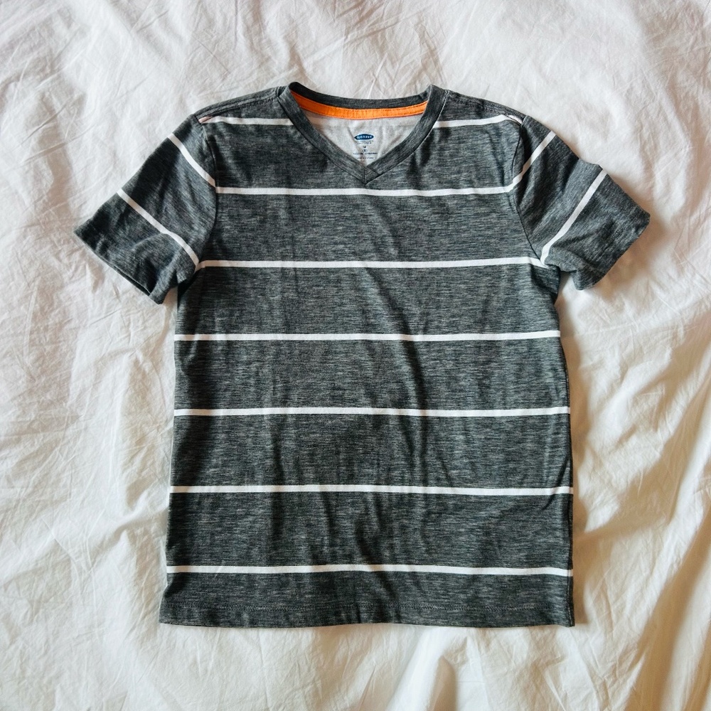 NWOT Old Navy Striped V-neck Tee